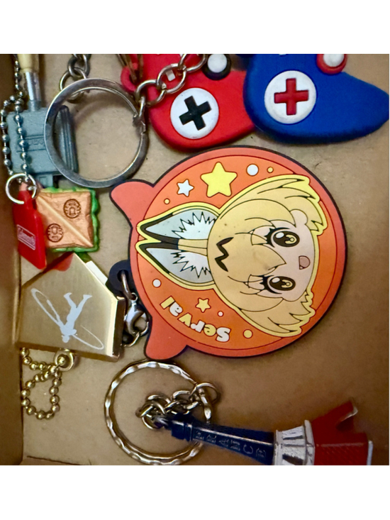 Jewelry - Almost 50 pc misc jewellery pins keychains rings pendants